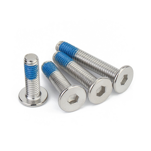 China Factory High Quality Low Price Waterproof Screws Cross Recessed Nylock Screws Nylon Powder Anti-loosening Screw