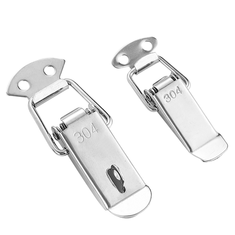 Stainless Steel Heavy Duty Adjustable Case Hasp Cabinet Toggle Clamp Latch Flight Case Draw Latch