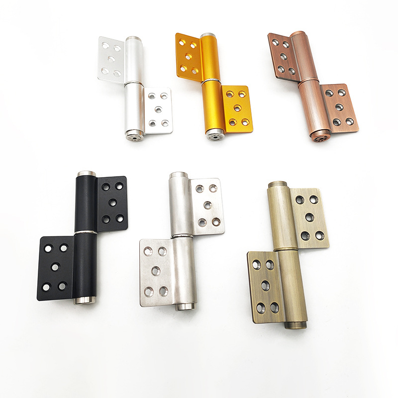 Door Flag Hinges Stainless Steel 360 Degree Rotation Lift Off Door Flag Hinge Detachable Butt Hinge For Window Cupboard Door