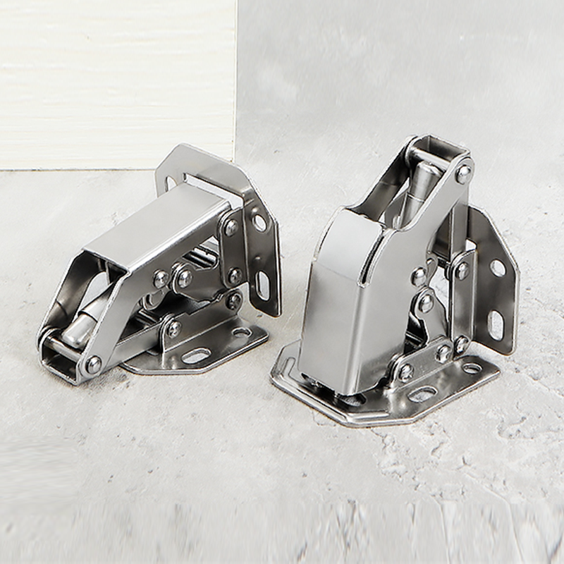 Hot Sell Stainless Steel Hidden Hinges Kitchen Cabinet Hinges Invisible Bar Counter Frog Hinge