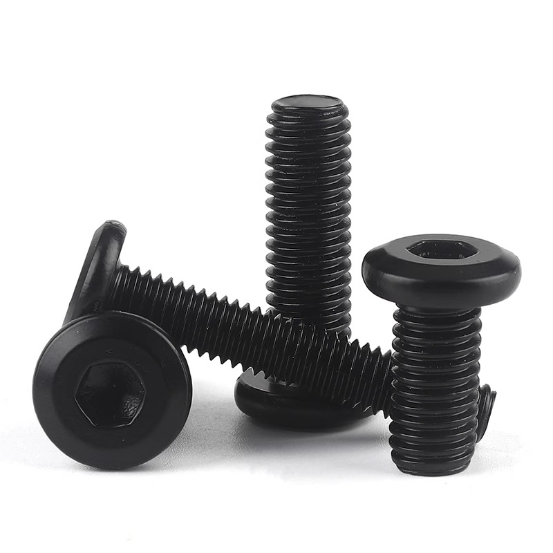 China Oem M4-m24 Hex Flange Black 8.8 Gradestandard Size High Tensile High Strength Plow Track Shoe Bolts And Nuts