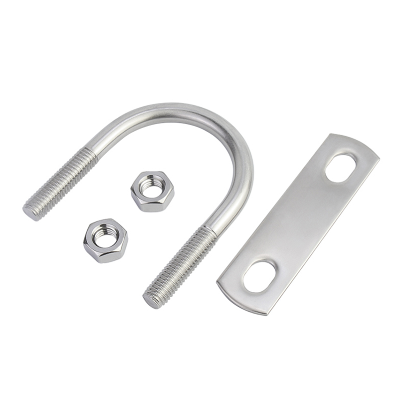 High Quality Stainless Steel Brass U Bolt Clamps Square Pipe Type Clamp For Pipe Clamp With Competitive Price