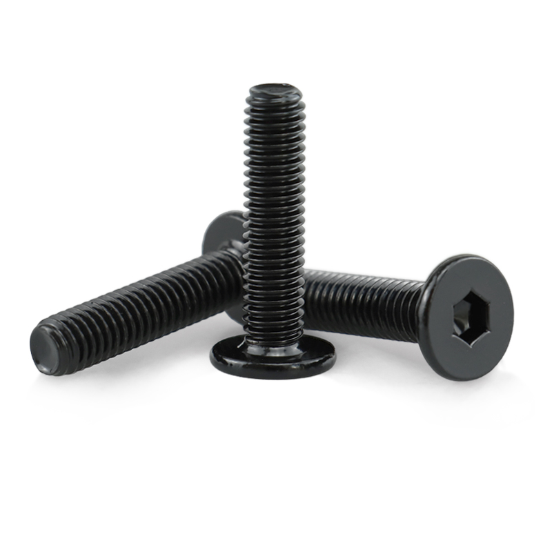 China Oem M4-m24 Hex Flange Black 8.8 Gradestandard Size High Tensile High Strength Plow Track Shoe Bolts And Nuts