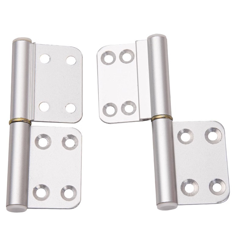 Door Flag Hinges Stainless Steel 360 Degree Rotation Lift Off Door Flag Hinge Detachable Butt Hinge For Window Cupboard Door