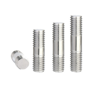 M8 M10 M12 ASTM A193 A914 B8 B8M B8T ASTM A453 GR660 A286 18-8 Stud Bolt Double end stud DIN976 DIN940