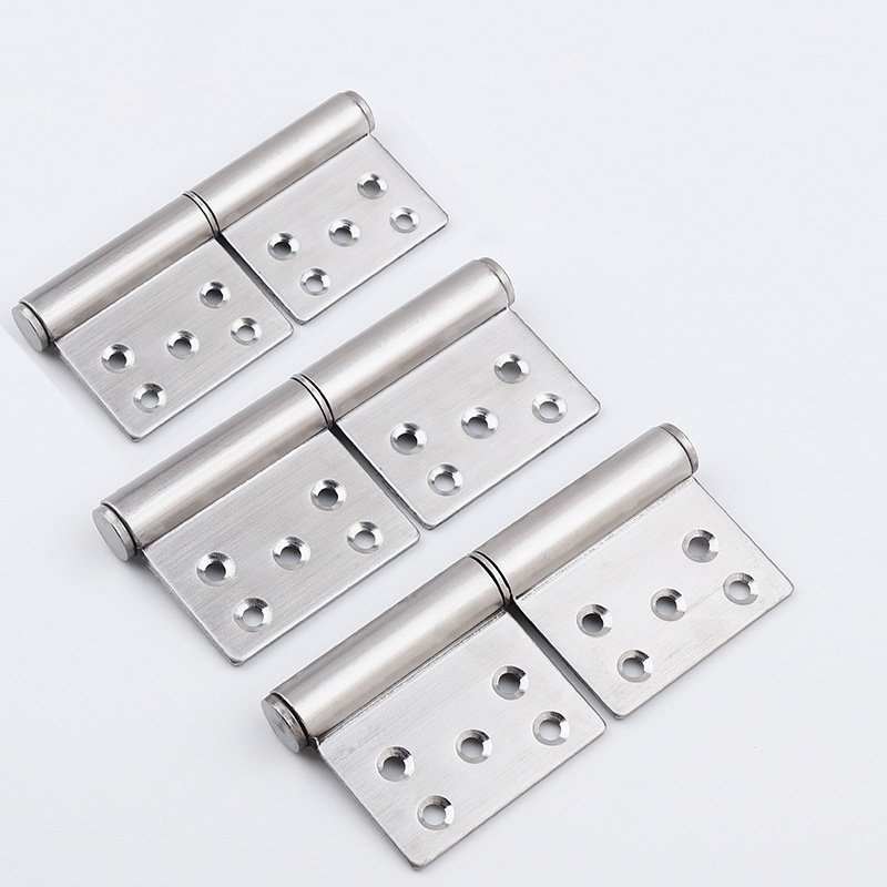 Stainless Steel Rotating Hinge Removable Pin Flag Hinge Left And Right Handle Open Door Hinge