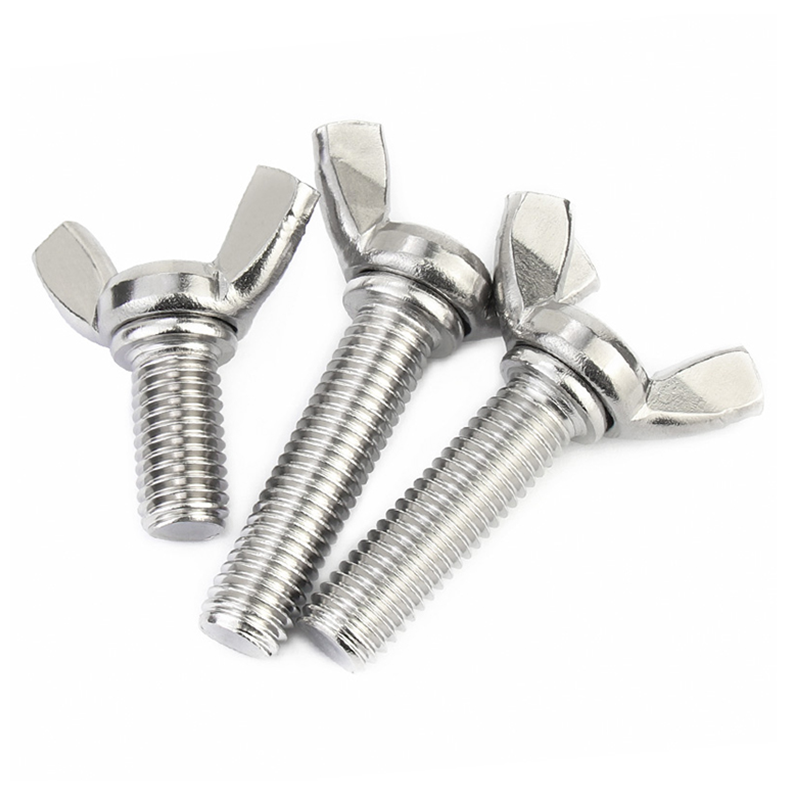 Din316 Wing Bolt Carbon Steel Wing Bolt Stainless Steel Eyebolt With Wing Nut Butterfly Bolt Galvanized