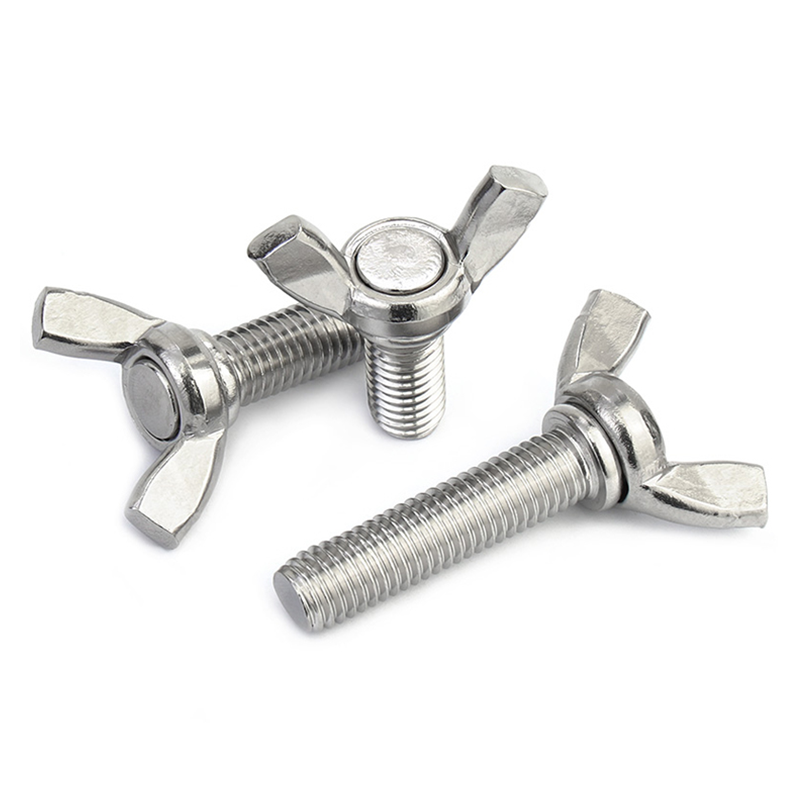 Din316 Wing Bolt Carbon Steel Wing Bolt Stainless Steel Eyebolt With Wing Nut Butterfly Bolt Galvanized