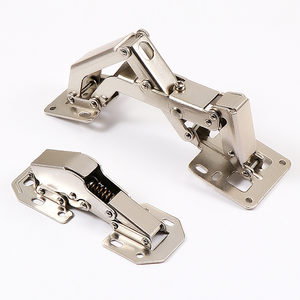 Hot Sell Stainless Steel Hidden Hinges Kitchen Cabinet Hinges Invisible Bar Counter Frog Hinge