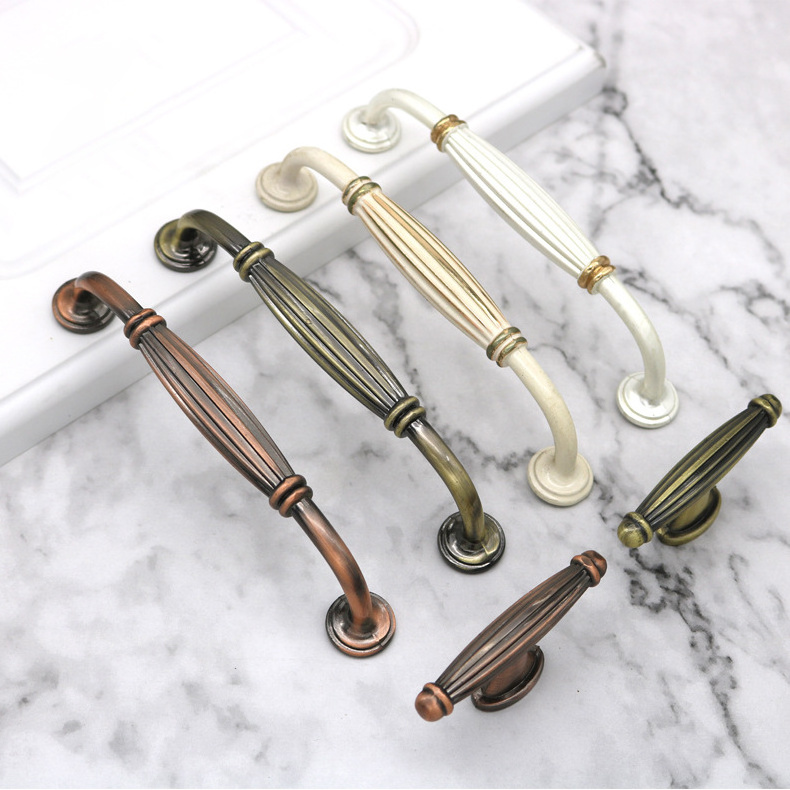 Hot sale gold kitchen cabinet handles brass furniture drawer knob