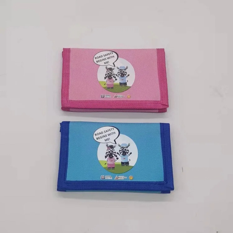 Custom  Hot Selling Custom Cheap Unique Mini Clear Oxford Cloth  Zipper Coin Purse Nylon Wallet