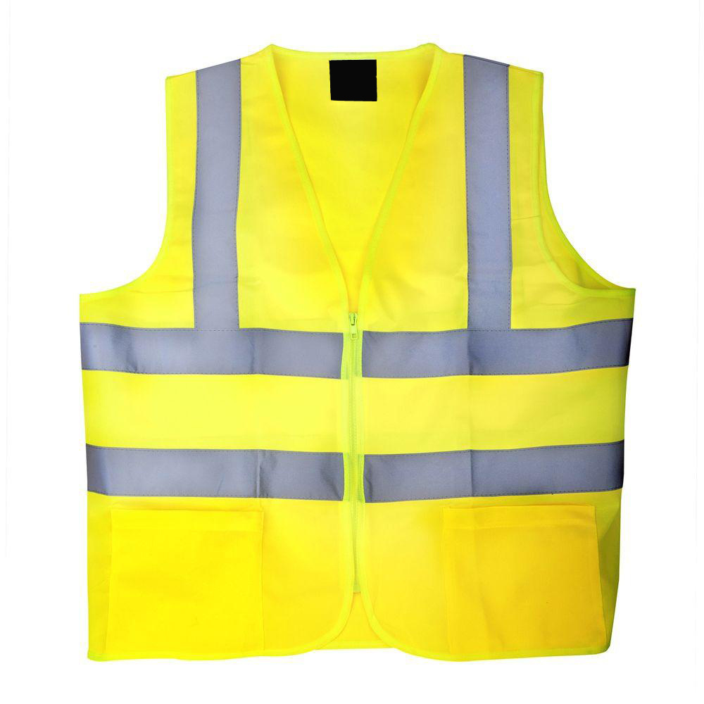 Reflective Work Safety Vest For Construction Traffic Warehouse Visibility Security Jacket Reflective Strips Wear Uniforms