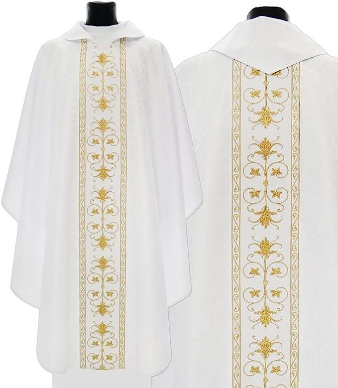 High Quality Church Pulpit Bishop Clergy Choir Robes with Latin Cross church uniform custom choir gown