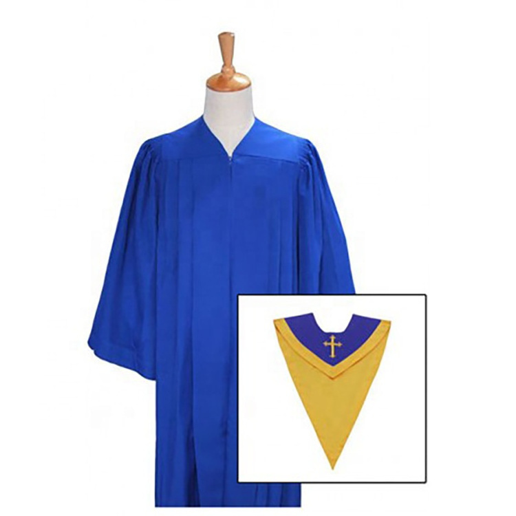 Wholesale luxury Choir robe church costumes& church uniform modern choir robes 2023 choir robe