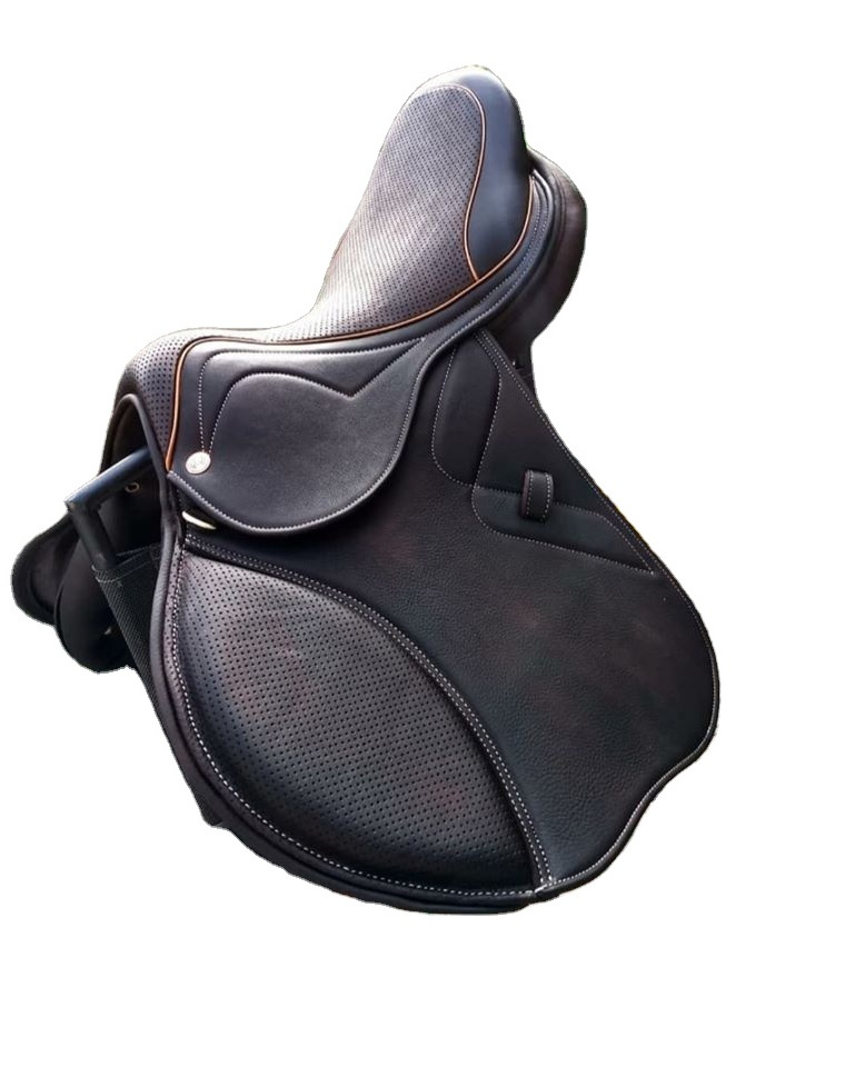 Wholesale custom Western  Horse Saddle Real Leather Best Selling American Leather Saddle Horse Riding Products