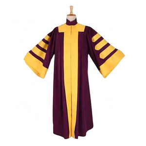 Wholesale Stock Clergy Robes Classical Church Vestments Choir Robes for church father uniform church uniform