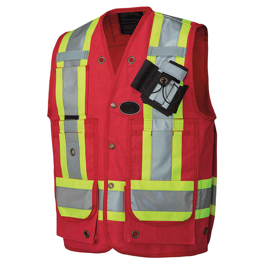 Reflective Work Safety Vest For Construction Traffic Warehouse Visibility Security Jacket Reflective Strips Wear Uniforms