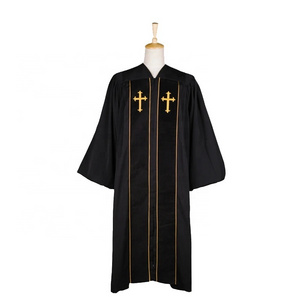 Wholesale luxury Choir robe church costumes& church uniform modern choir robes 2023 choir robe uniform father church uniform