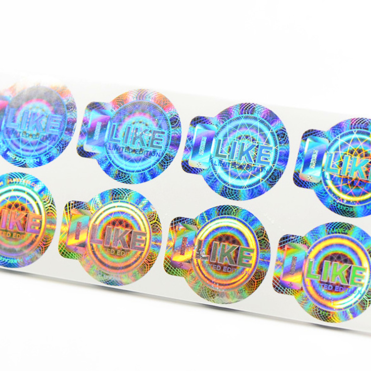 Hot Sale Custom 3D Hologram Stickers with 2D Barcode