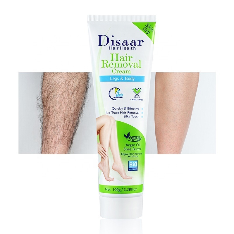 Disaar quick easy hair removal 3-minute body legs organic natural hair removal cream for men women