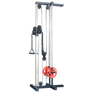 Hadley Wall Mount Cable Attachment Station With Adjustable Pulley System For Home Gyms Equipment For Sale