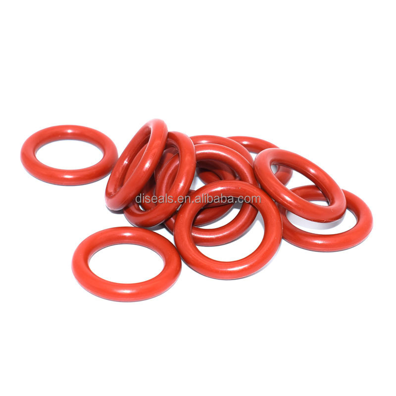 High Temperature Silicon O-Ring Seal Gasket Transparent Clear Black VMQ ORing round Rubber Silicone O Ring Seals