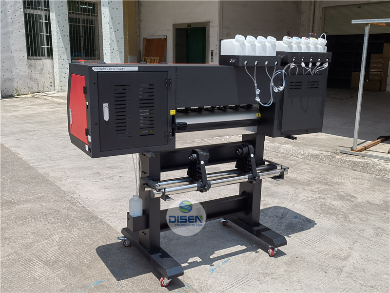 White Ink Direct To Film Printer Plastisol offset heat transfer inkjet Printing Machine i3200 DTF Printer With Shaker and Dryer