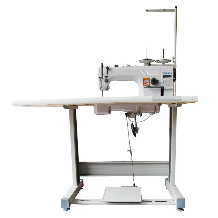 MJ9900 Automatic Electric Flat Lock Lockstitch Leather Wig Making Jack Flat Single Stitches Industrial Sewing Machine for Sale