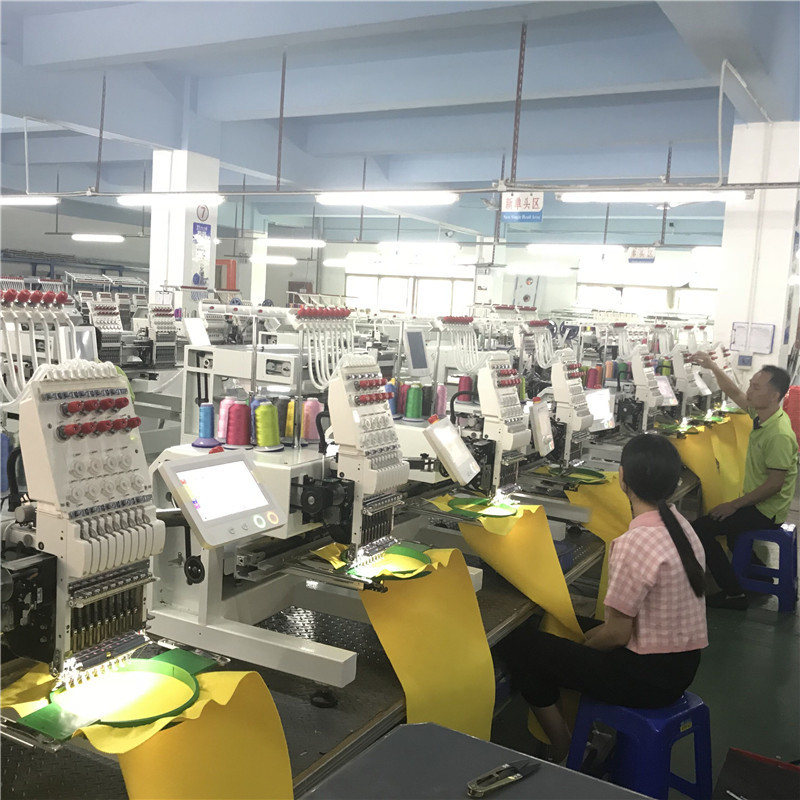 High quality automatic 9 12 needle single head mini t-shirt computeriz embroidery machines with price lower than barudan