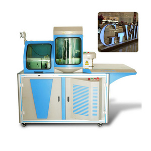 China letter bender neon sign making machine and cnc 3d channel letter bending machines with auto adjust cutting depth