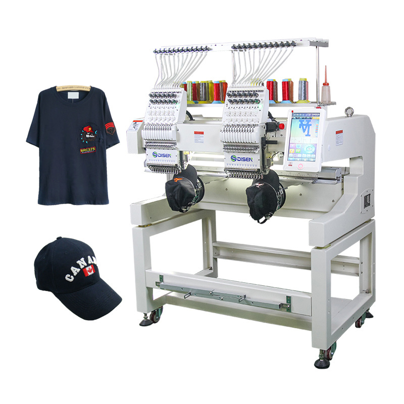 Embroidery machine to make patches cheap woven label embroidery machine sale for hats hoodies clothes & shoes