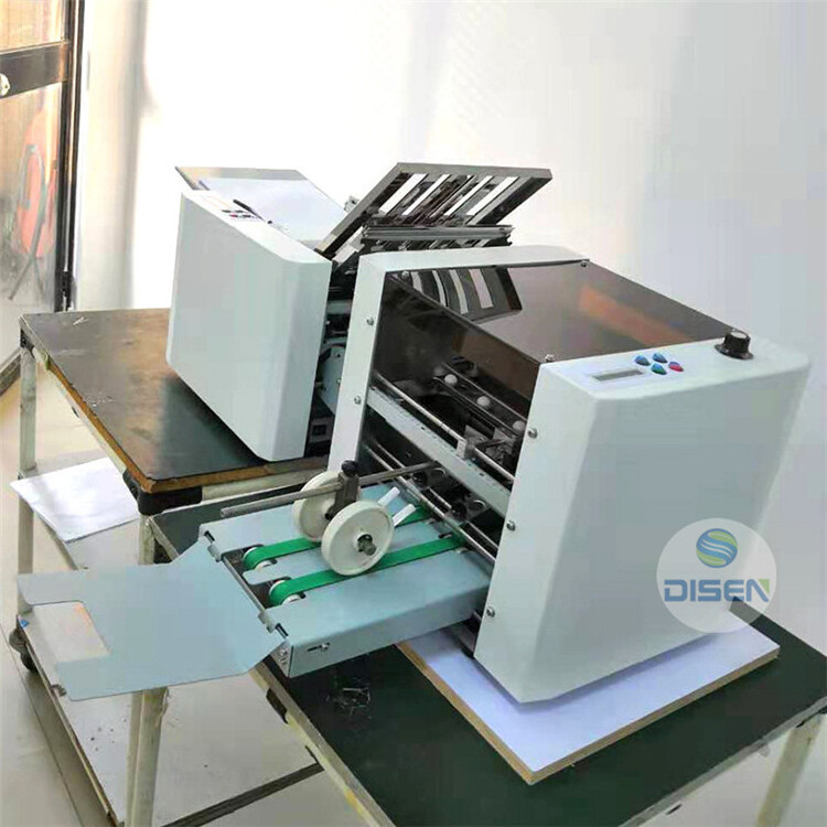 Using Various A4 size Paper Folder Multifunctional Desktop Automatic Electric Paper Folding Machine