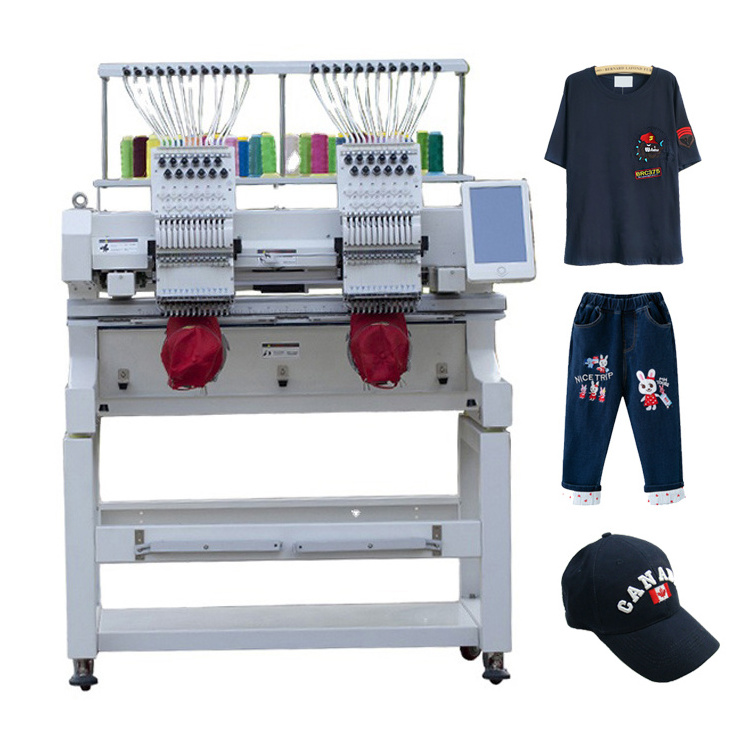 Embroidery machine to make patches cheap woven label embroidery machine sale for hats hoodies clothes & shoes