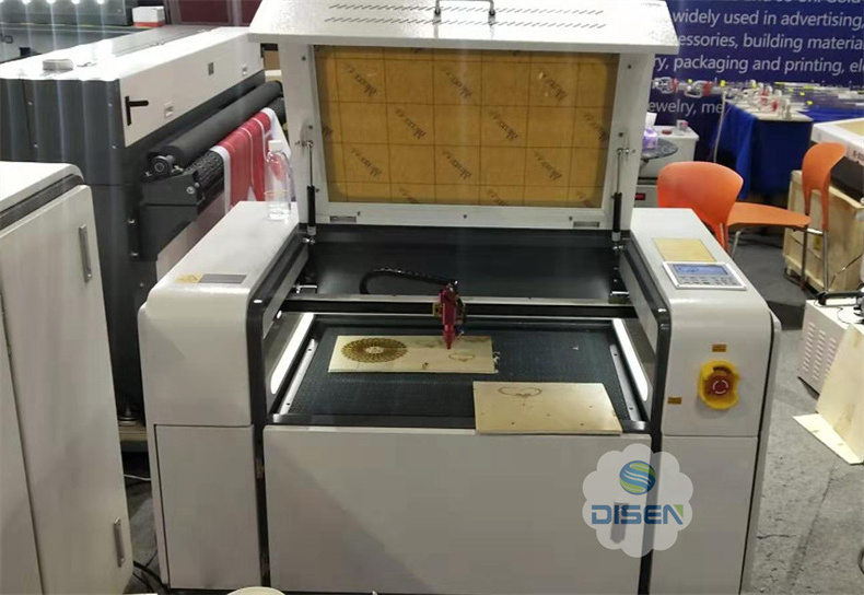 Exclusive Design MDF Fabric engraving and cutting 4060 co2 3d Laser Engraving Machine for acrylic leather wood