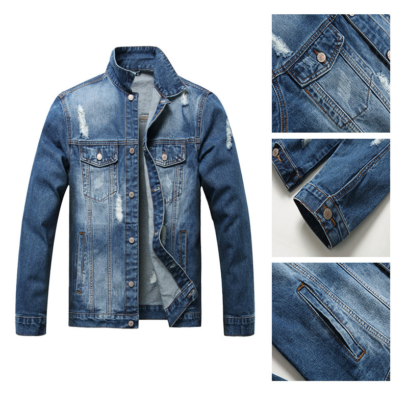 The Black Friday Sale Mens Denim Jean Jacket Black Friday Casual Custom Denim Men Jackets Manufacturer Men'S Top