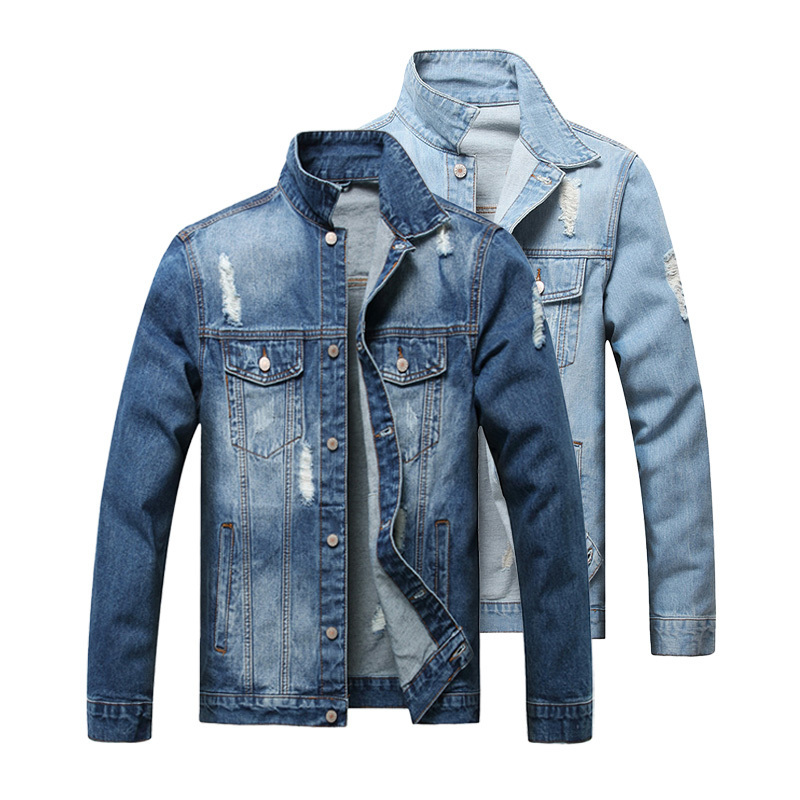 The Black Friday Sale Mens Denim Jean Jacket Black Friday Casual Custom Denim Men Jackets Manufacturer Men'S Top