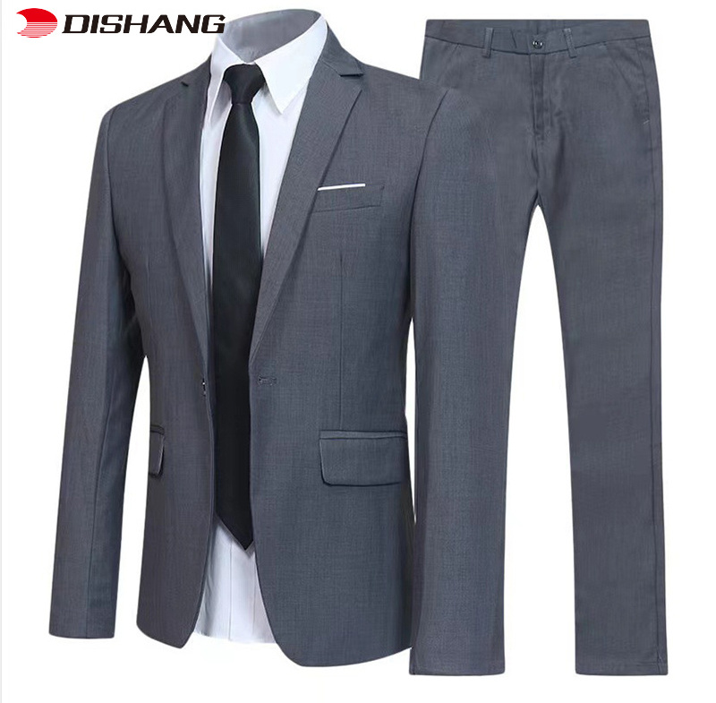 Wholesale White Coat Pant Men Suit Weddings Formal Set Mens Suits Italian High Quality  Groom