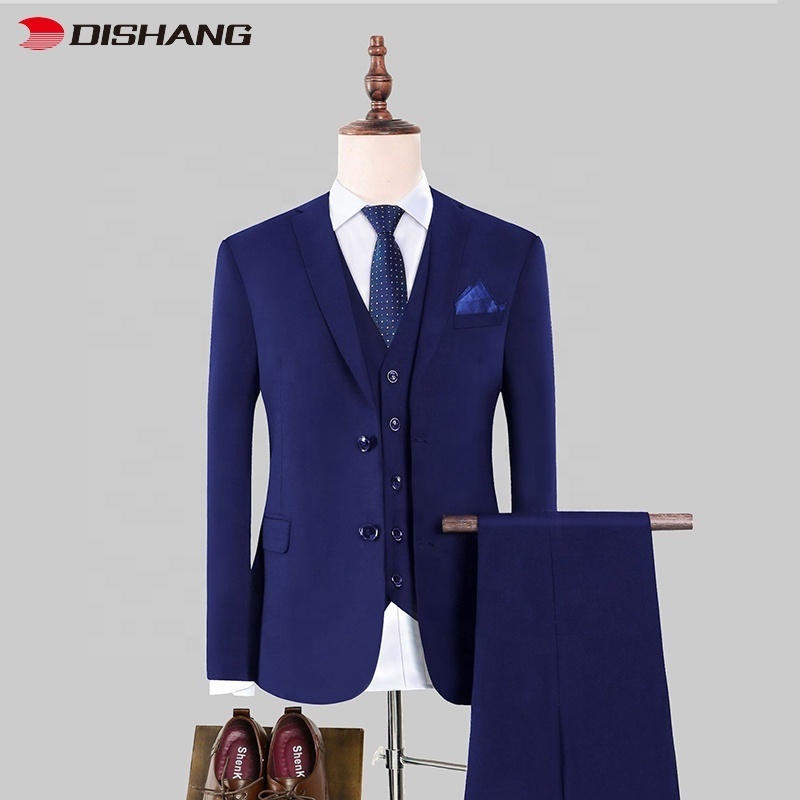 New Design Wholesale Formal Wear Fashion Custom Clothing for Man 3 Pieces Sets Wedding Suit Slim Fit Men's Suit