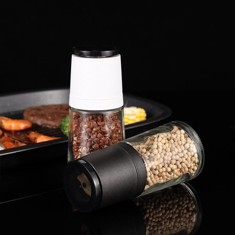 Kitchen Tools Hand Manual 120ml Seasoning Herb Mill 4oz Salt Pepper Bottle Spice Grinder