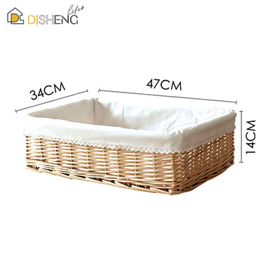 Wholesale OEM ODM Picnic Basket Basket Shoes Picnic Basket Without Lid For Sundries