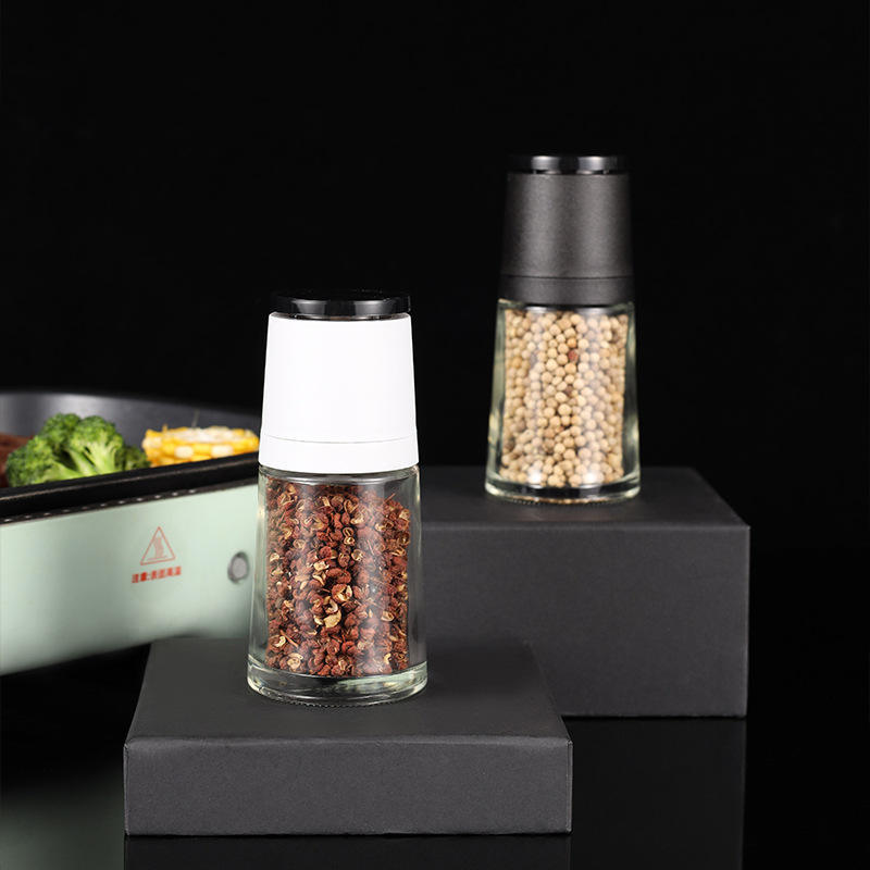 Kitchen Tools Hand Manual 120ml Seasoning Herb Mill 4oz Salt Pepper Bottle Spice Grinder