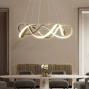 Modern Led Ceiling Villa Living Bedroom Dining Room Luxury Chandeliers Pendant Light