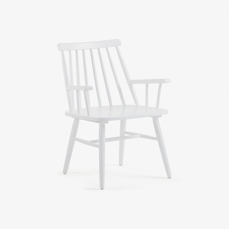 OEM dining restaurant chair sillas comedor sedie nordic stuhl chaise Spindle Back Wood Dining Windsor Chairs