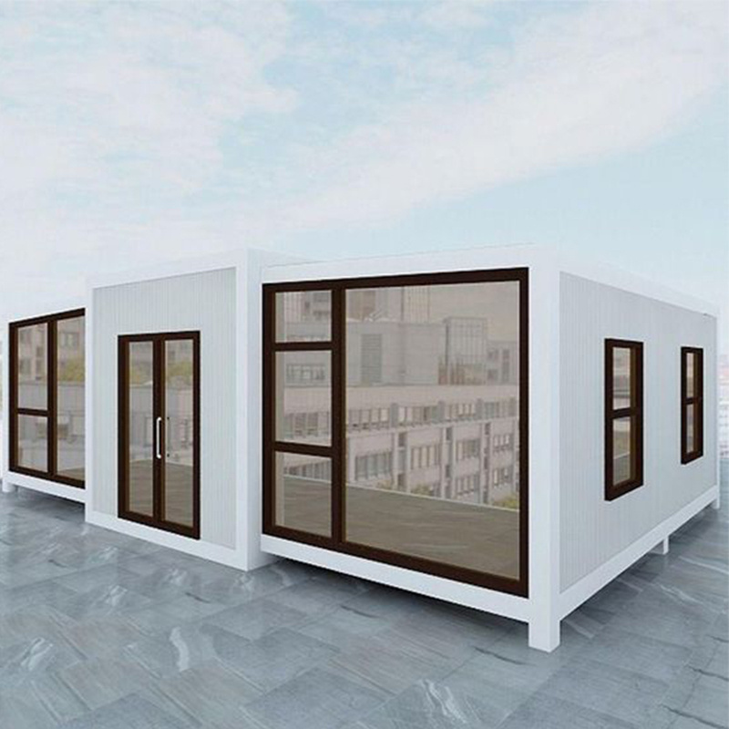 Easy Folding 40 Ft 20 Ft Prefab Container Expandable House Insulated Mobile Prefabricated Home 3 Bedroom With Kitchen tiny house