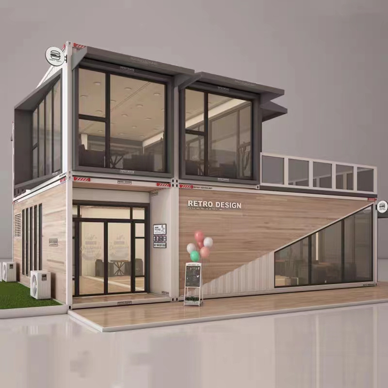 Hot sell New Design Mobile Prefab Container House Living 40ft Flat Pack Modern Container Home 20ft container house