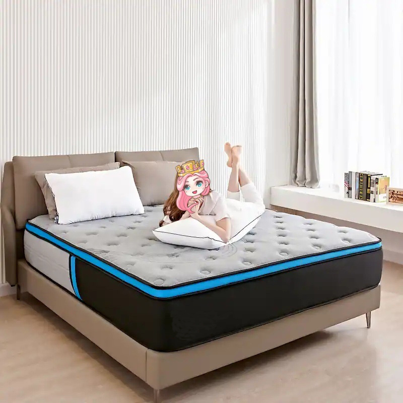 14 inch Jamaica Mattress in a box Comfort Spring Superior King Size Mattress can be with Two Side Use