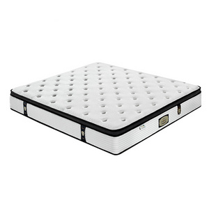 High quality King size luxury pocket spring memory foam bed mattress for sleeping