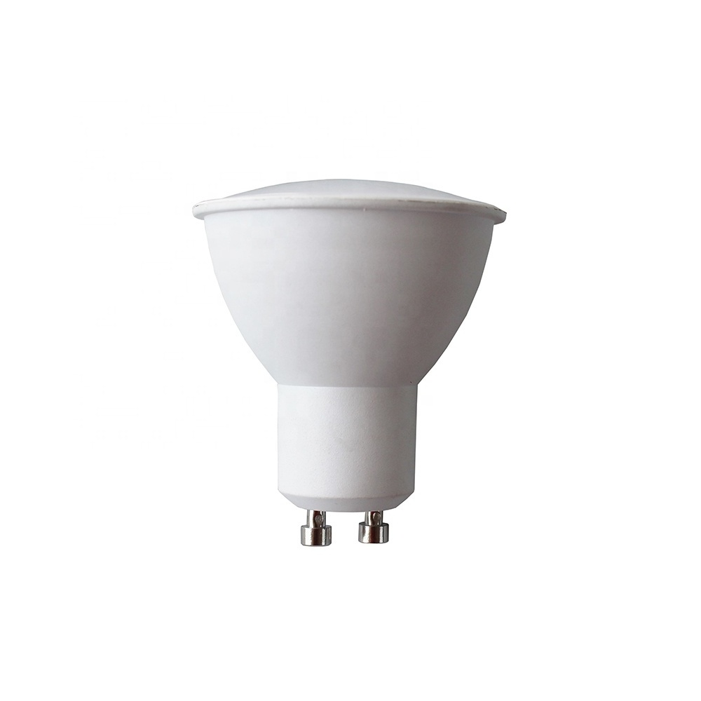 Smart Light Cup GU10 Bulb RGB W+C Changeable Flat Smart Bulb Led 3.5W Dimmable Led Bulb App Voice Remote Control WIFI