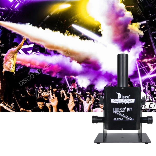 TOP 1 Led cryo co2 jet dmx machine gun cannon  smoke magic fx effect disco stage effect