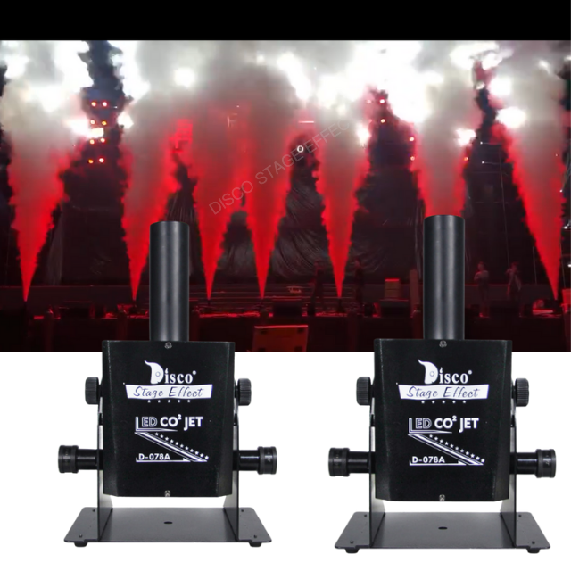 TOP 1 Led cryo co2 jet dmx machine gun cannon  smoke magic fx effect disco stage effect